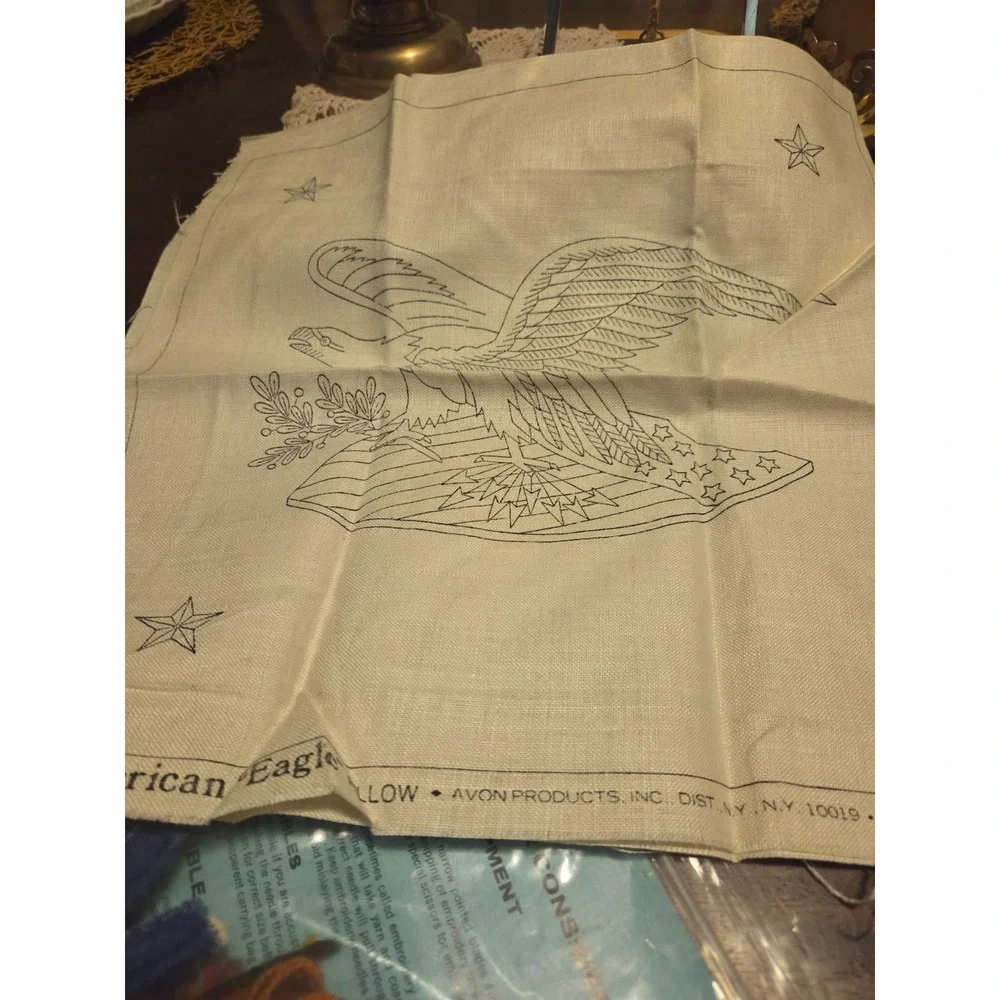 Avon 1973 needlepoint